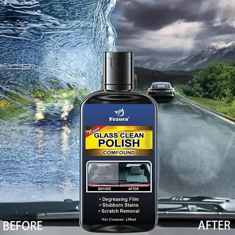 Glass Clean Polish Compound 150ml